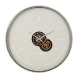 Central Metal Cog Wall Clock - thumbnail 4