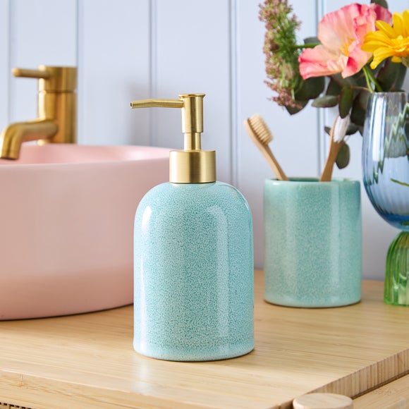 Reactive Glaze Soap Dispenser - image 1