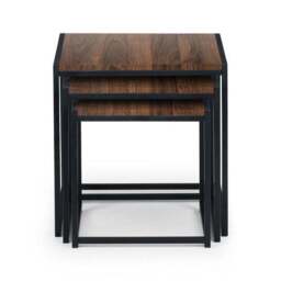 Tribeca Nest of 3 Tables, Walnut - thumbnail 6
