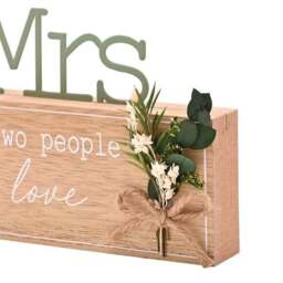 Love Story Mr and Mrs Fell In Love Ornament - thumbnail 4