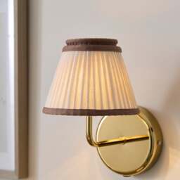 Elmira Easy Fit Pleated Lamp Shade - thumbnail 1
