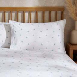 Zarah Motif 100% Cotton Duvet Cover & Pillowcase Set - thumbnail 4
