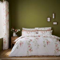 Wisteria Trail Polycotton Duvet Cover & Pillowcase Set - thumbnail 1