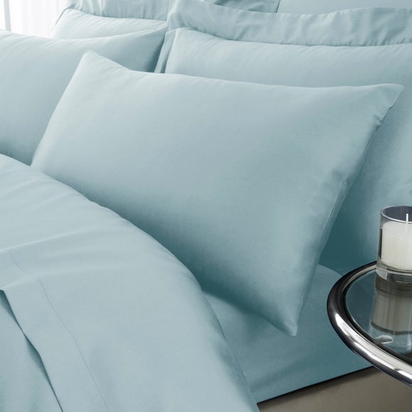 Hotel 230 Thread Count 100% Cotton Sateen Standard Pillowcase Pair