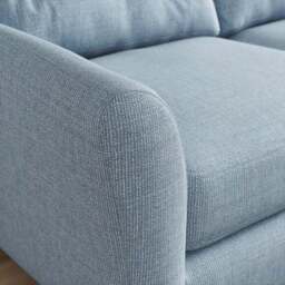 Sven Chunky Tonal Weave Large Corner Chaise Sofa - thumbnail 4