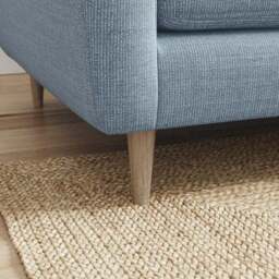 Sven Chunky Tonal Weave Large Corner Chaise Sofa - thumbnail 5