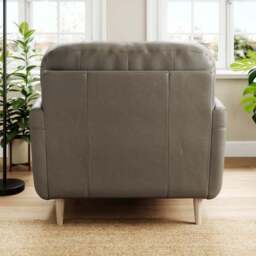 Sven Classic Leather Snuggle Chair - thumbnail 3