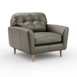 Sven Classic Leather Snuggle Chair - thumbnail 6