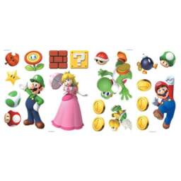 Super Mario Brothers Wall Stickers - thumbnail 2