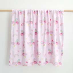 Painted Butterfly Fleece Blanket