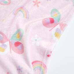 Painted Butterfly Fleece Blanket - thumbnail 2