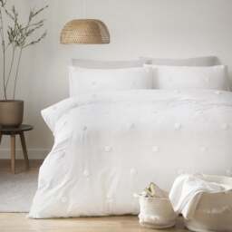 Appletree Dot 100% Cotton Duvet Cover and Pillowcase Set - thumbnail 1