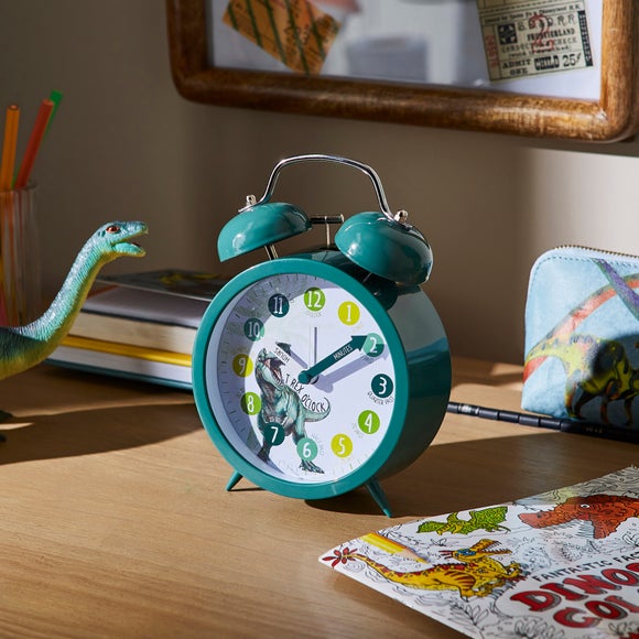 Kid's Dino Tell The Time Alarm Clock - image 1