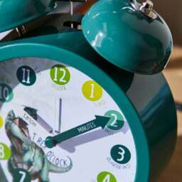 Kid's Dino Tell The Time Alarm Clock - thumbnail 2