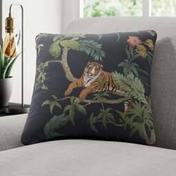 Maximalist Bengal Made to Order Cushion Cover - thumbnail 1