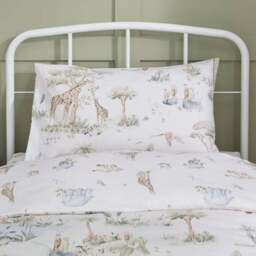 Savannah 100% Cotton Duvet Cover & Pillowcase Set - thumbnail 2