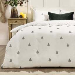 Wylder Nature Winter Forest 100% Cotton Duvet Cover and Pillowcase Set - thumbnail 3