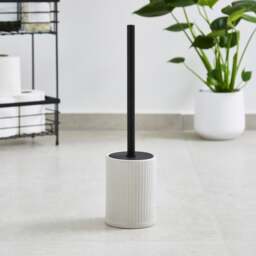 Ceramic Ribbed Toilet Brush - thumbnail 1