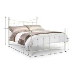 Rebecca Metal Bed Frame - thumbnail 3