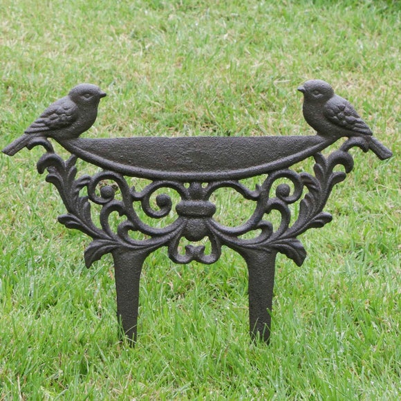 Love Birds Cast Iron Boot Scraper - image 1