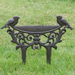 Love Birds Cast Iron Boot Scraper - thumbnail 1