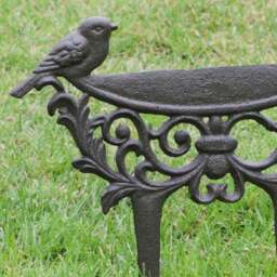 Love Birds Cast Iron Boot Scraper - thumbnail 2