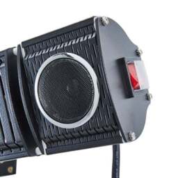 Flint Outdoor Wall Mounted Heater with Bluetooth Speaker & Remote Control - thumbnail 4