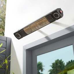 Flint Outdoor Wall Mounted Heater with Bluetooth Speaker & Remote Control - thumbnail 2