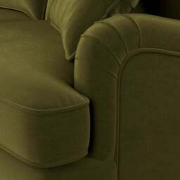 Beatrice II Velvet Corner Storage Sofa Bed - thumbnail 4