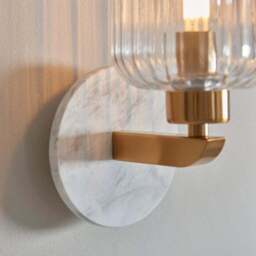 Vogue Tamara Ribbed Wall Light - thumbnail 4