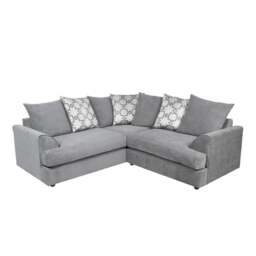 Washington Brushed Chenille Corner Sofa - thumbnail 1