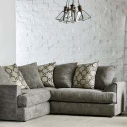 Washington Brushed Chenille Corner Sofa - thumbnail 2
