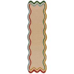 Elements Wave Border Wool Runner - thumbnail 5