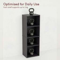 Oxford 4 Tier Cube Bookcase - thumbnail 6
