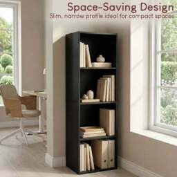 Oxford 4 Tier Cube Bookcase - thumbnail 4