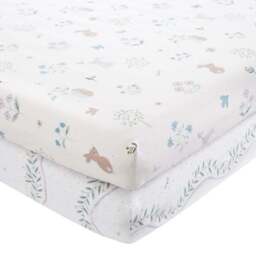 Pack of 2 Soft Bunnies 100% Cotton Fitted Bed Sheets - thumbnail 3