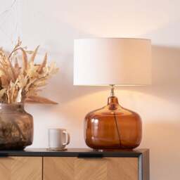 Pacific Lifestyle Corby Henry Glass Table Lamp - thumbnail 1