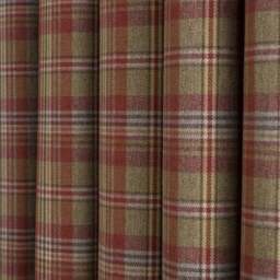 Kenmore Check Eyelet Curtains - thumbnail 3