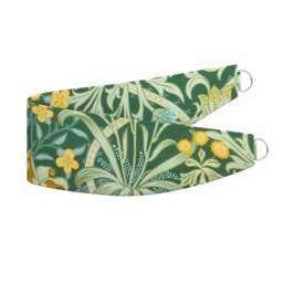 William Morris At Home Woodland Weeds Evergreen Cotton Made to Order Curtain Tieback - thumbnail 2