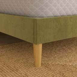 Emberly Velvet Bed Frame - thumbnail 3