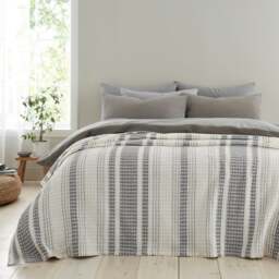 Hayden Waffle 100% Cotton Throw Blanket