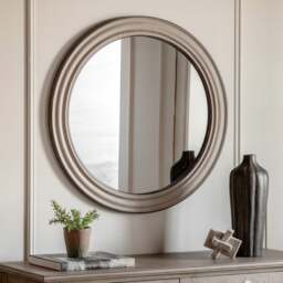Cedar & Sage Harbour Round Wall Mirror