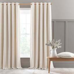 Churchgate Woodhouse Boucle Eyelet Curtains (Blackout Available) - thumbnail 2