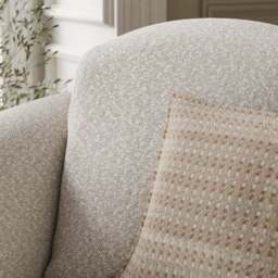 Wren Two Tone Boucle Swivel Chair - thumbnail 5