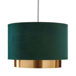 Nesa Two Tier Velvet Lamp Shade - thumbnail 4