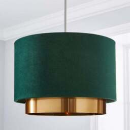 Nesa Two Tier Velvet Lamp Shade - thumbnail 2