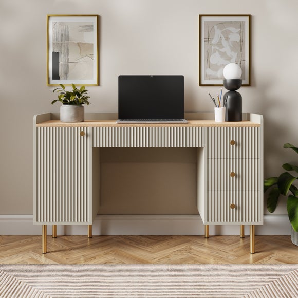 Georgi Standard 4 Drawer Desk - image 1