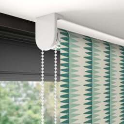 Zigzag Stripe Blackout Made to Measure Roller Blind - thumbnail 4