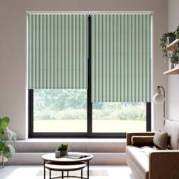 Zigzag Stripe Blackout Made to Measure Roller Blind - thumbnail 1