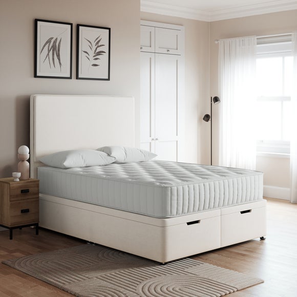 Luxury End Ottoman Base, Linen - image 1